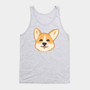 Happy Corgi Tank Top